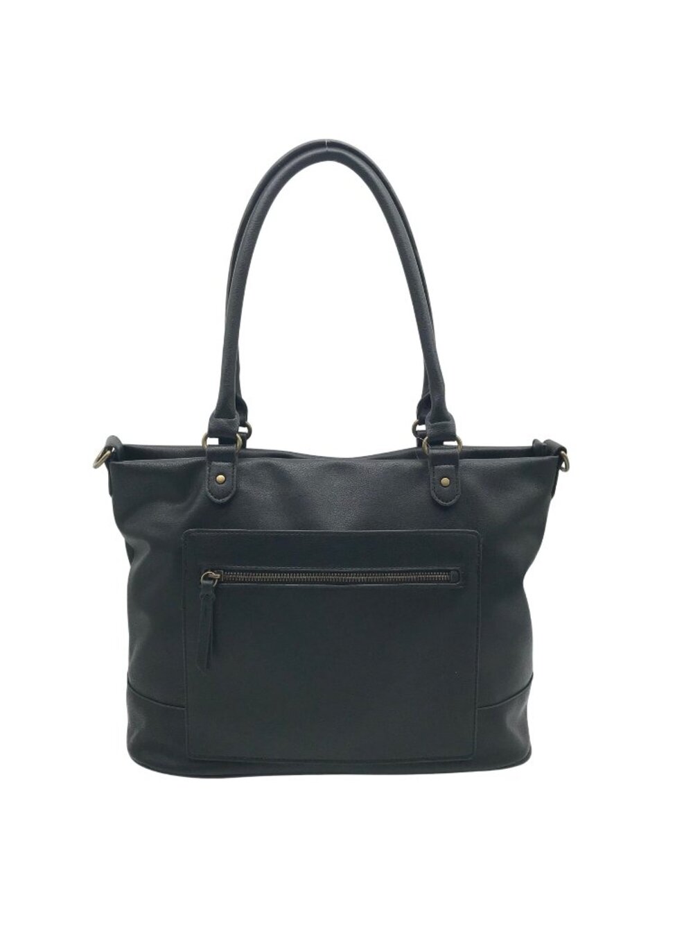 Style & Co Black Hudsonn Tote Bag